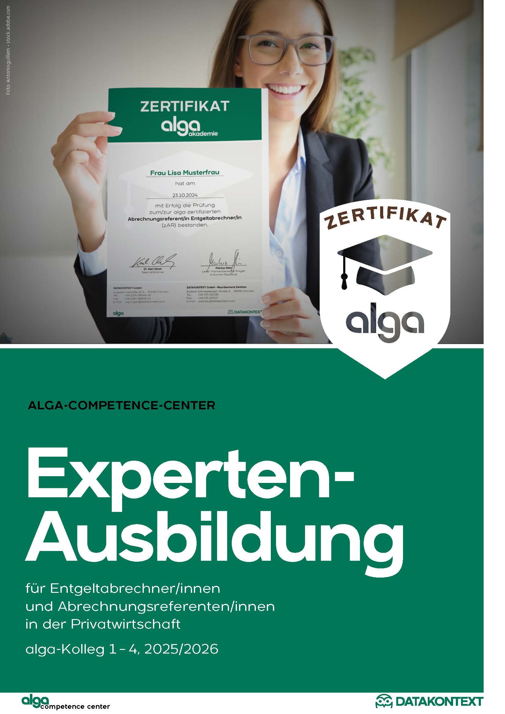 Entgeltabrechnung für Fortgeschrittene - alga-Kolleg 2
