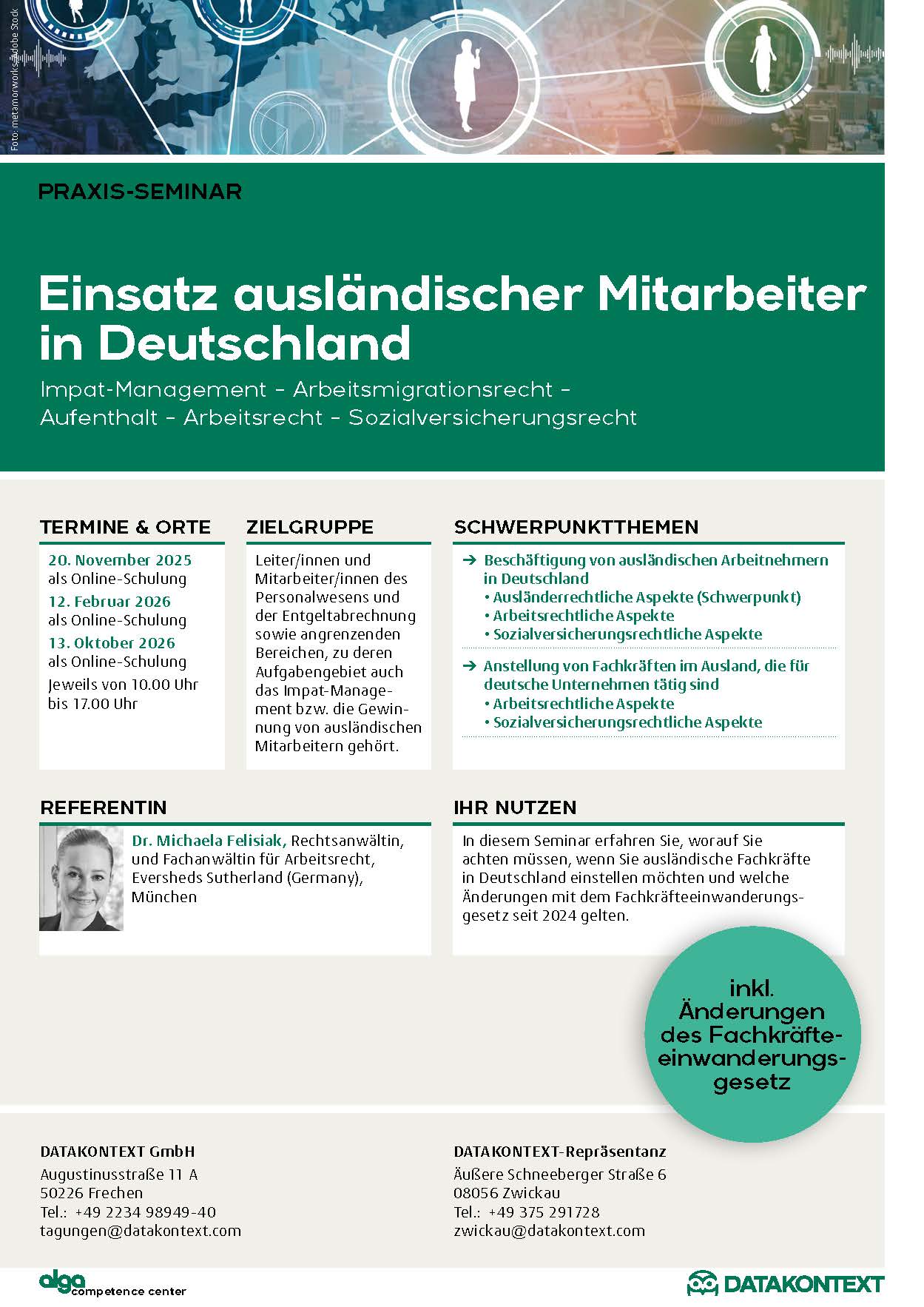 Einsatz ausländischer Mitarbeiter in Deutschland