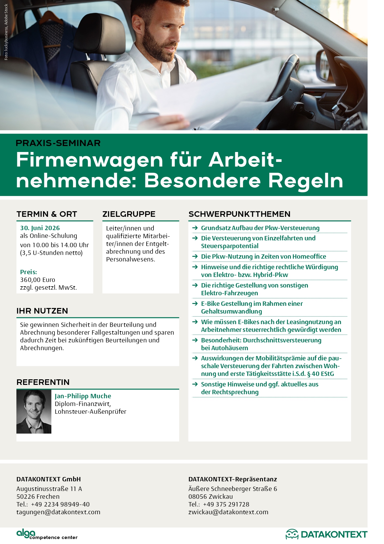 Firmenwagen für Arbeitnehmende: Besondere Regeln