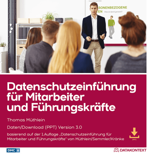 Datenschutzeinführung für Mitarbeiter und Führungskräfte (PowerPoint)