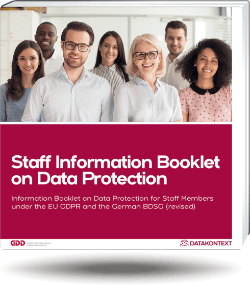 Mitarbeiterinformation Datenschutz  (englische Ausgabe)