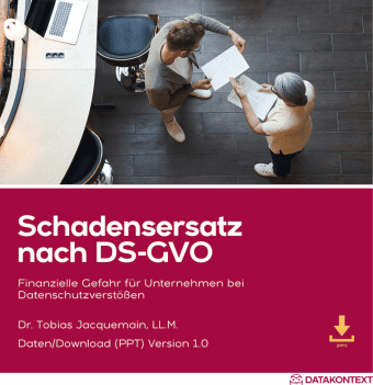 Schadensersatz nach DS-GVO