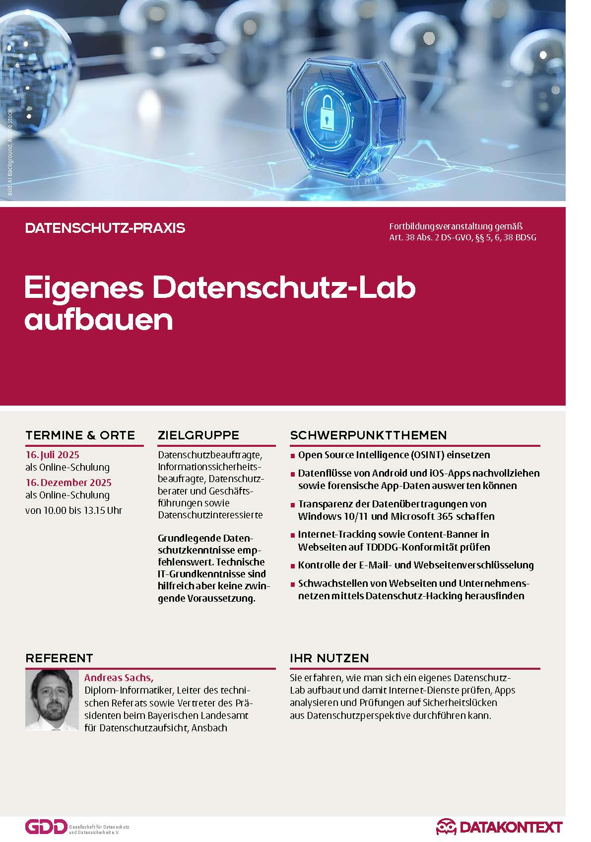 Eigenes Datenschutz-Lab aufbauen