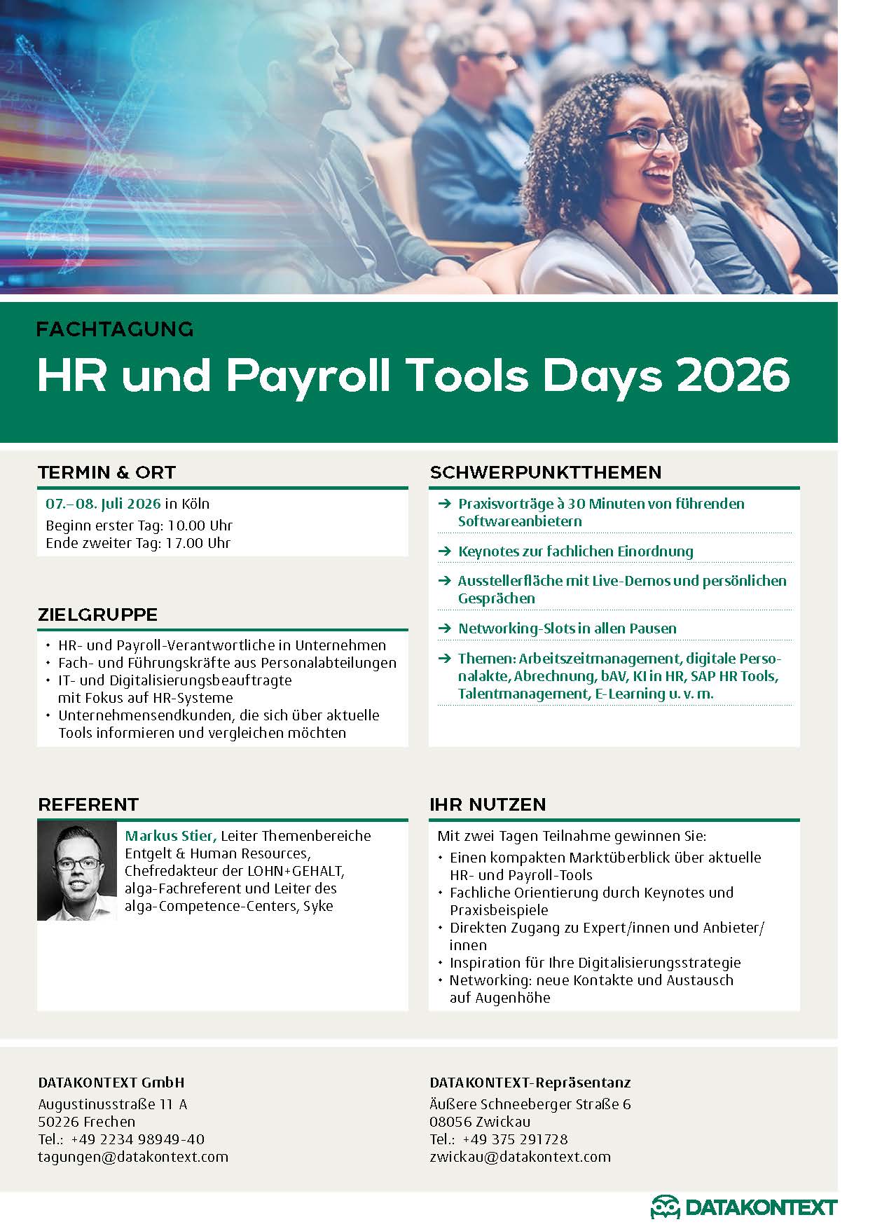 HR & Payroll Tools Days 2026