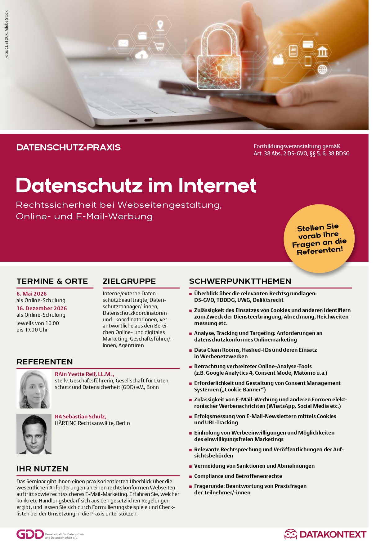 Datenschutz im Internet