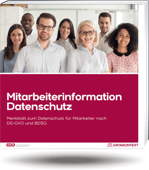 Mitarbeiterinformation Datenschutz