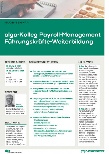 alga-Kolleg Payroll Management