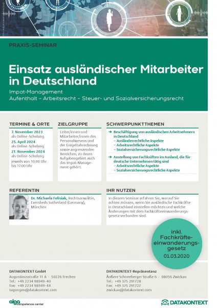 Einsatz ausländischer Mitarbeiter in Deutschland