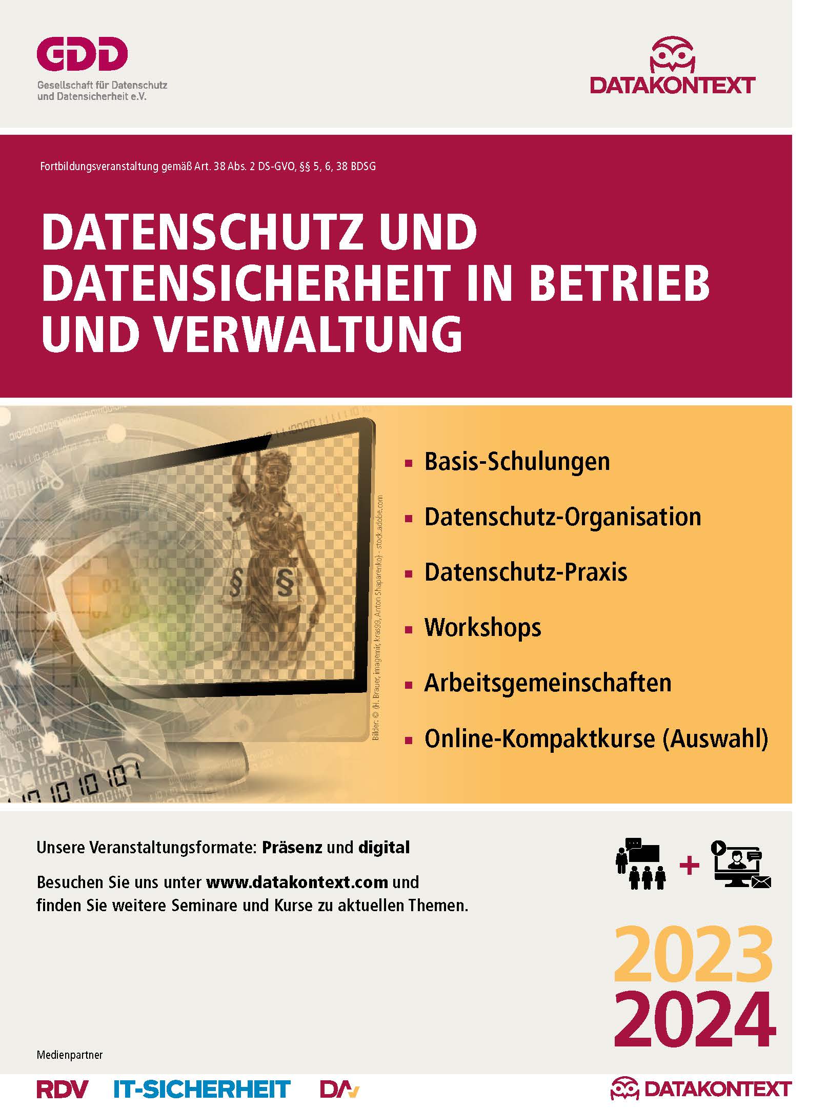Terminübersicht Seminare