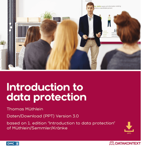 Datenschutzeinführung für Mitarbeiter und Führungskräfte (englische Ausgabe)
