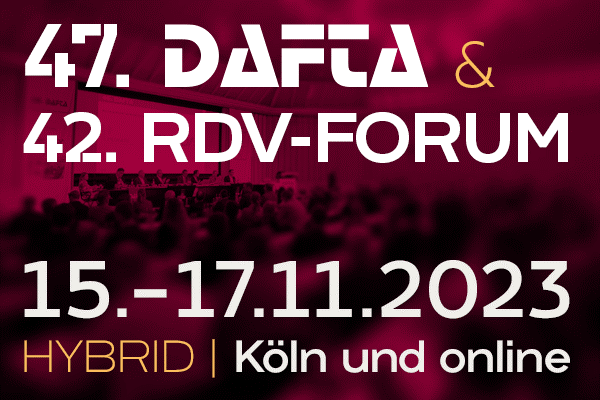 47. DAFTA + 42. RDV-Forum