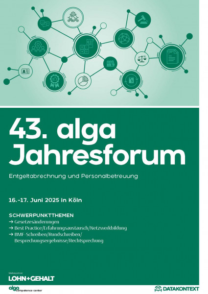 43. alga-Jahresforum